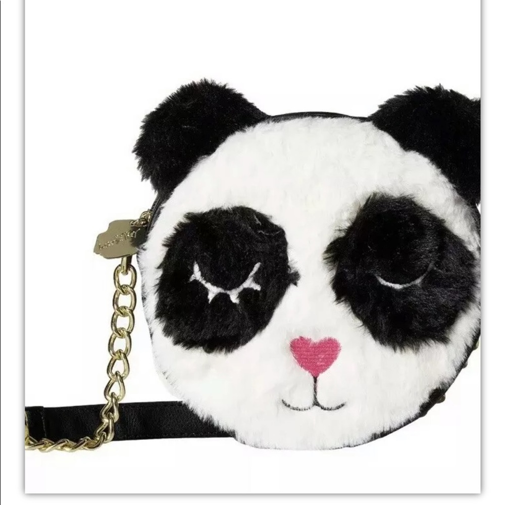LUV BETSEY Be Cool Like A Panda CROSSBODY NWT